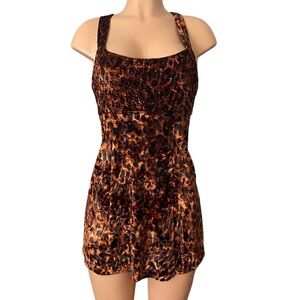 Free People Intimately Free People Virgo Moon Velvet Mini Dress